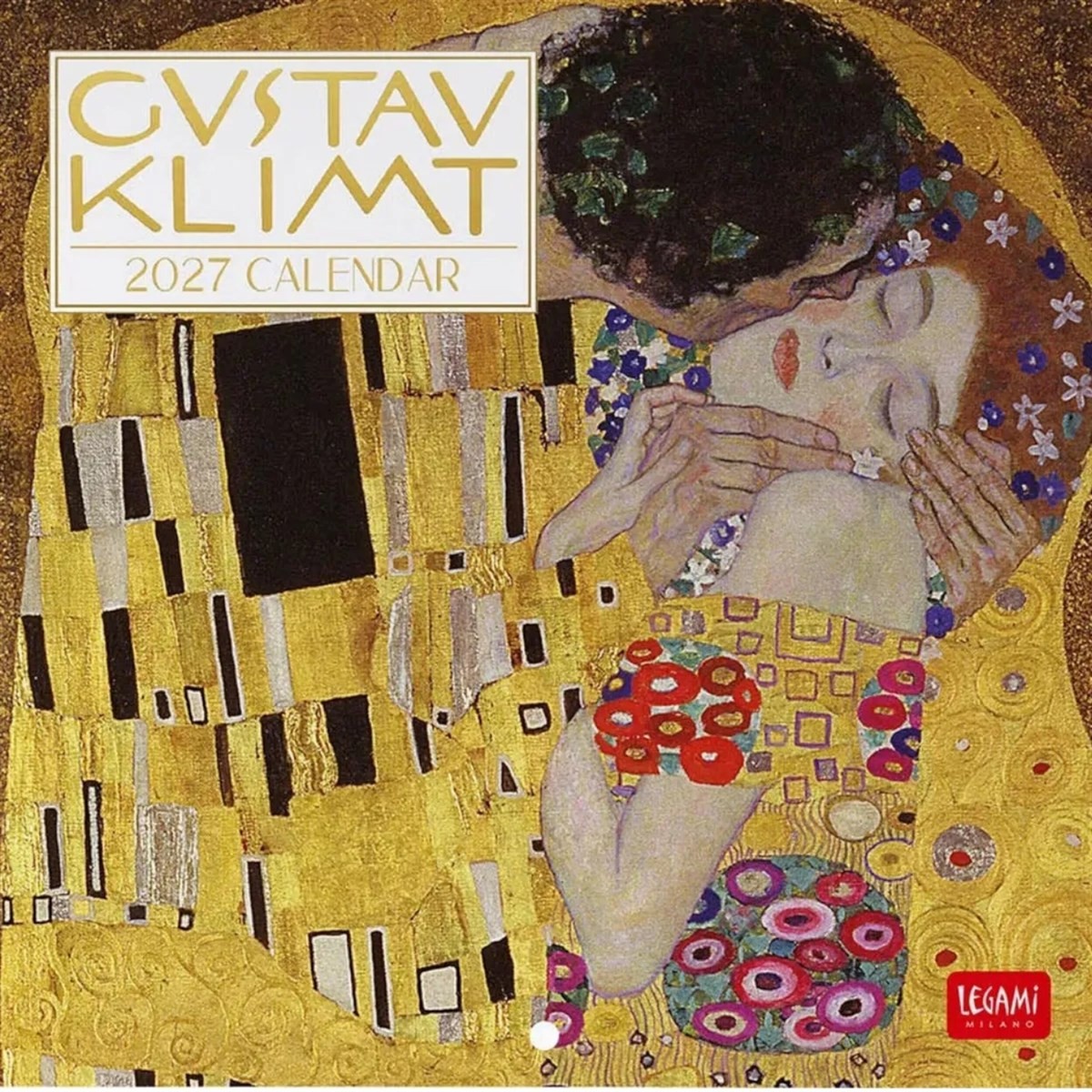 Gustav Klimt Mini Calendar 2027, Wall Calendars, Month To View, Art, Gift - Image 2