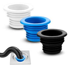 3 Pcs Silicone Drain Pipe Sewer Seal Rings Washing Machine Sealing Plug