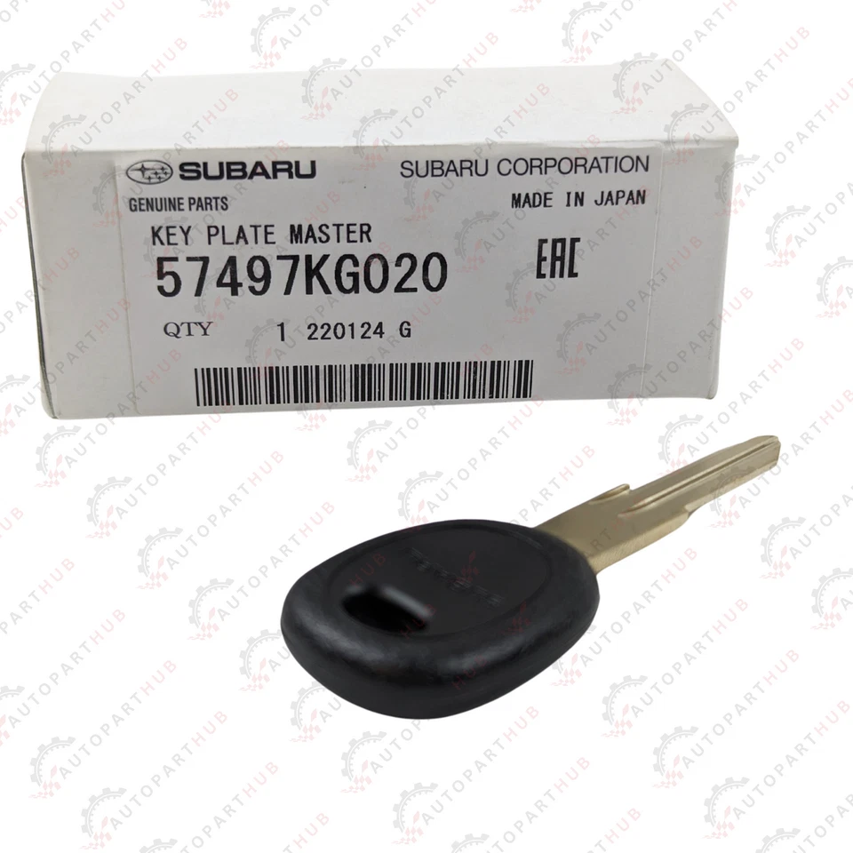 Genuine Subaru Steel Master Key Plate Blank Impreza Outback Legacy 57497KG020 - Image 2 of 4