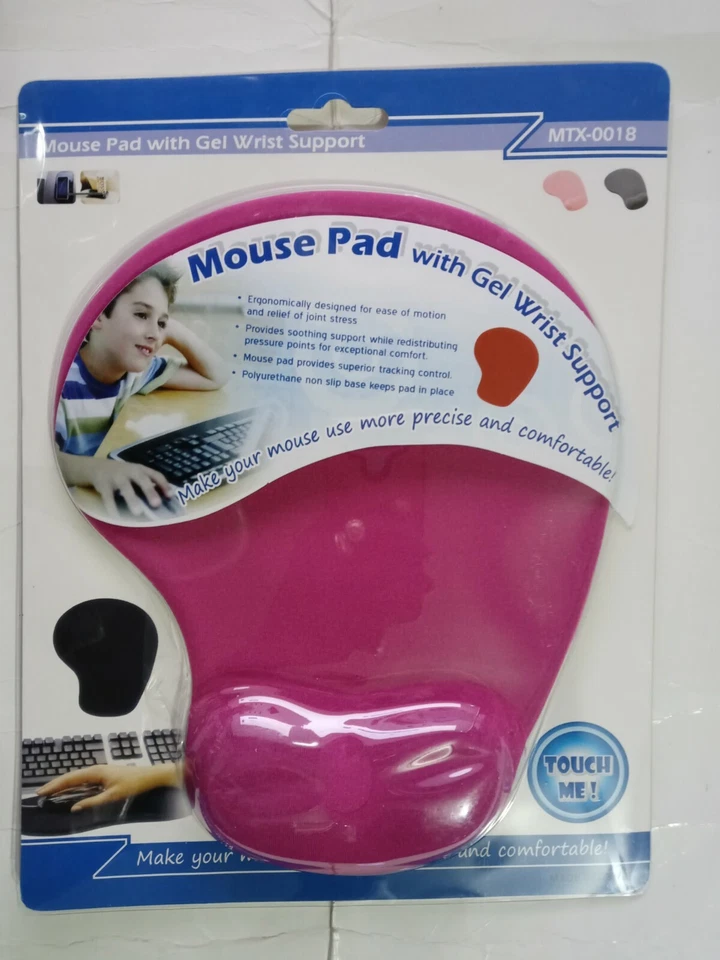 Ergonomic Mouse Pad with Wrist Support, Gaming Mouse Mat with Gel Wrist Rest, Ea - Image 3 of 4