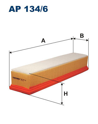 Filtron AP 134/6 Luftfilter FÜR Dacia Nissan Renault-image