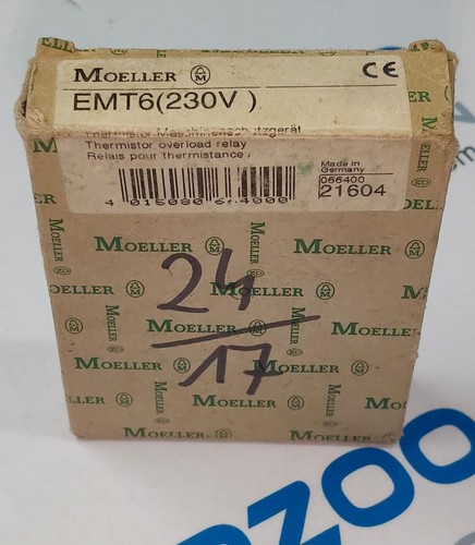 Moeller EMT6(230V) Thermistor Overload Relay 230V ac Moeller EMT6 NEW WITH BOX - Picture 2 of 5