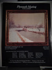 EDWARD W REDFIELD / HENRY J JOHNSTONE ART PIECES ORIG VTG 2003-2 ADVERTISEMENT,