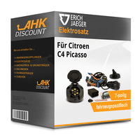 für Citroen C4 Picasso 06- Jaeger Elektrosatz 7Polig Fahrzeugspezifisch Neuware