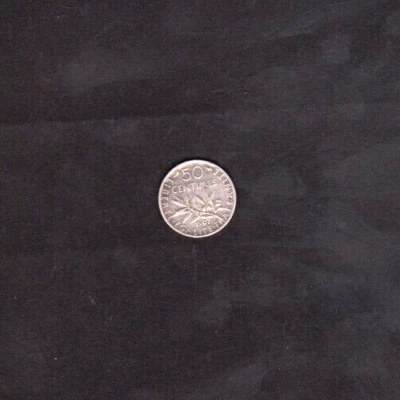 France, très belle Pièce de 50 centimes république de 1907.à saisir!!!!!! - Photo 1/2