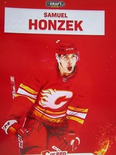 SAMUEL HONZEK SIGNED 8X10 MATTE PHOTO VANCOUVER GIANTS CALGARY FLAMES (H)