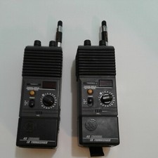 lot of 2 GE 40 Channel Handheld CB Transceiver Vintage Walkie Talkie