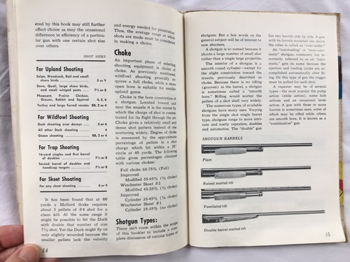 Manuale munizioni western vintage 1957 22a edizione fucile pistola fucile fucile - Foto 6 di 8