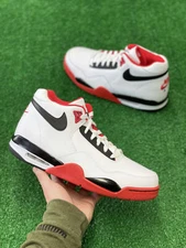 Nike Flight Legacy Mens Basketball Shoes White BQ4212-100 NEW Size 10