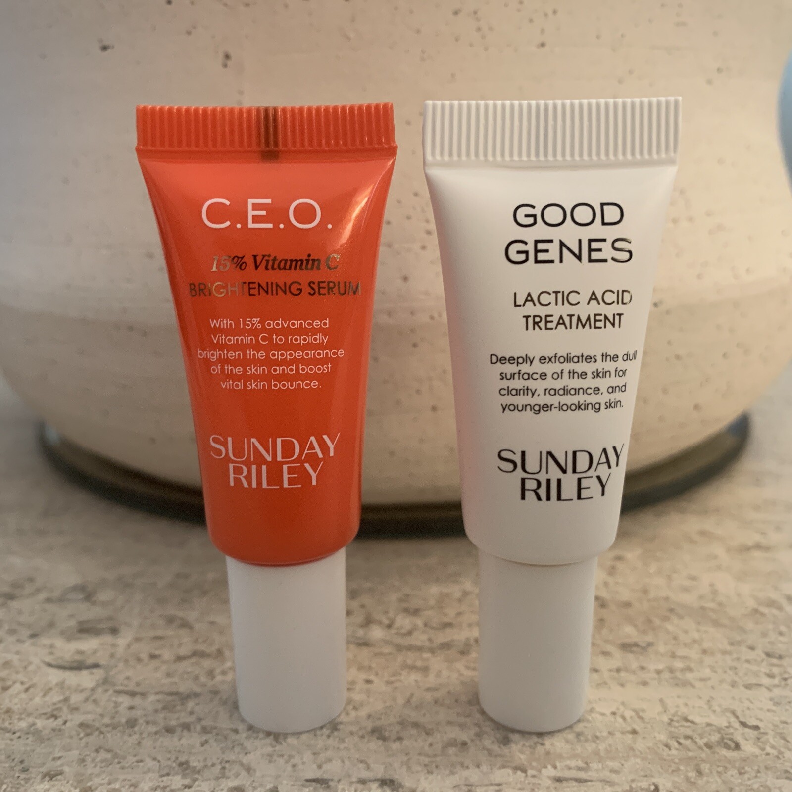 Sunday Riley Good Genes & CEO Serum Mini Lot 5mL Each