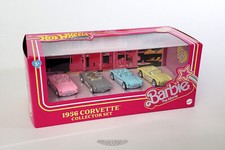   Hot Wheels Premium 2023 Barbie The Movie - 1956 Corvette Collector Set - Mint