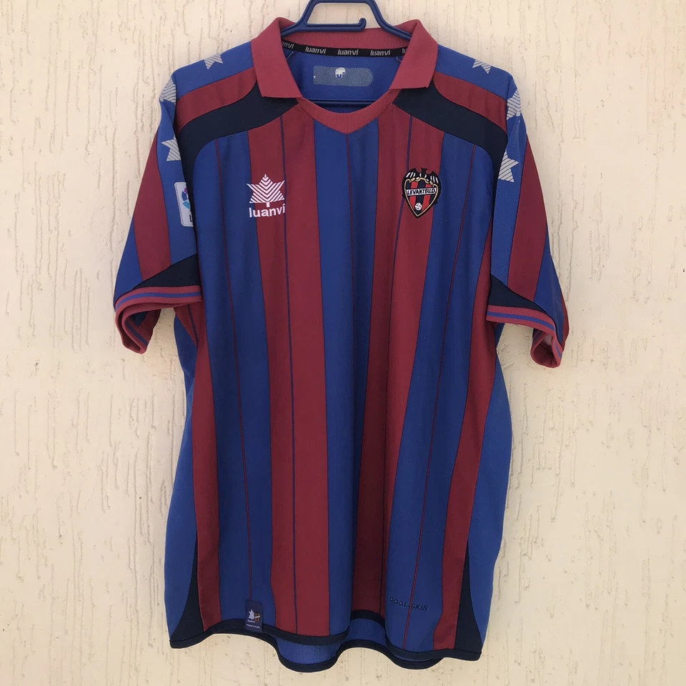 CAMISETA LEVANTE SHIRT FOOTBALL 2006 2007 #2 Suárez SOCCER JERSEY MAGLIA SZ L - Image 2 of 4