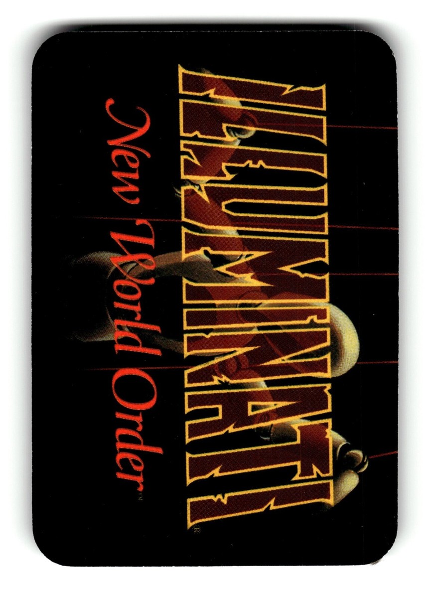 Flying Saucer Card Limited INWO Illuminati New World Order Game | eBay