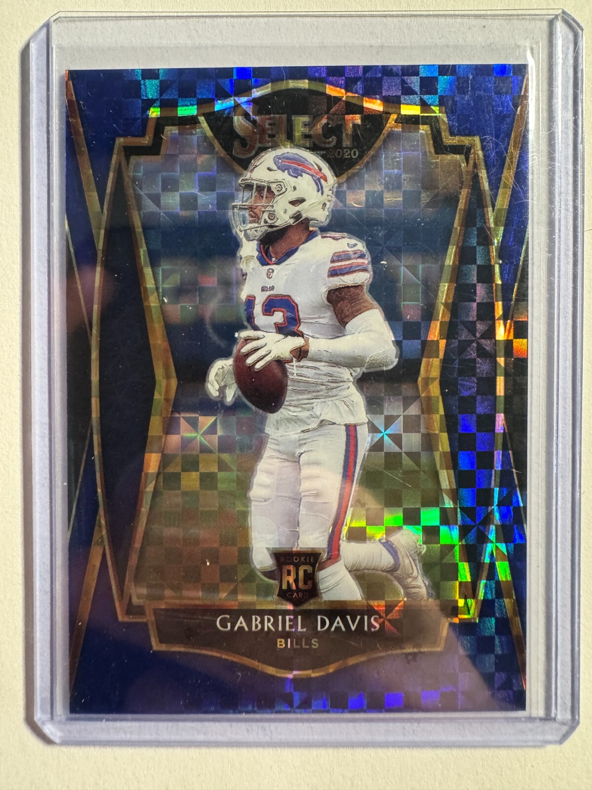 K267,420 - 2020 Select Prizm Blue #182 Gabriel Davis #/149