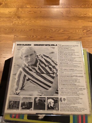 Mint- Rod Mckuen Greatest Hits Warner Records LP | eBay