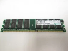 Apacer 77.10728.40G Memory Module DDR 512MB SDRAM NON-ECC Unbuffered CL2.5