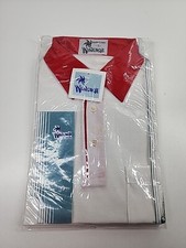 Vtg 1980's Windswept Bahama Islands Beach Polo Shirt Size Small Embroidered