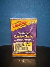 SEALED Professional Quality Karaoke Sing Along Tracks - Sing The Best Country Cl
