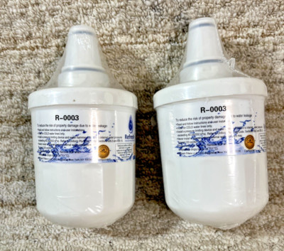 Refresh R 003 Water Filter 2 NEW SEALED - Refresh Samsung Replacement Water Filter for R-0003 ...