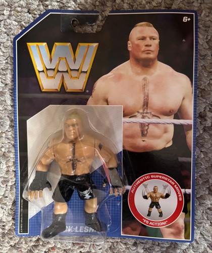 2017 Mattel Retro Series 2 Brock Lesnar WWE/WWF Ha...