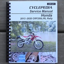 Honda CRF250L Dual Sport / RL Rally Cyclepedia Printed Motorcycle