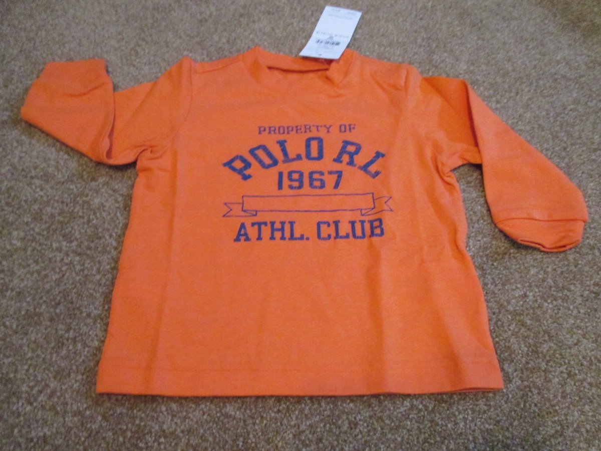 Ralph Lauren Polo Boys 6M Cotton Jersey Long-Sleeved Tee BNWT | eBay