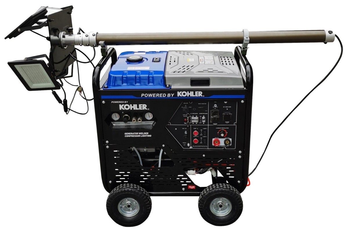 Kohler 4in1 Generator / Welder / Air Compressor / Light Tower New