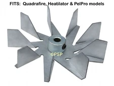 QUADRAFIRE HEATILATOR PELPRO [PP7902] EXHAUST BLOWER FAN IMPELLER BLADE  4.44"  