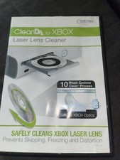 CleanDrx Laser Lens Cleaner 4190100 Microsoft X-Box Very Good Condition W/ Case