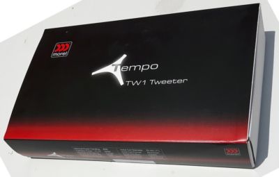 ORIGINAL MOREL TEMPO TW-1 SOFT-DOME  CAR TWEETERS NEW FREE WORLWIDE SHIPPING!