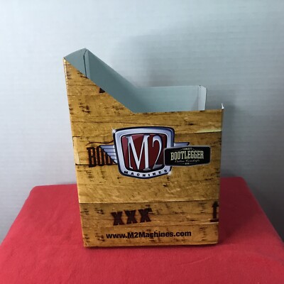 M2 Machines Lunati Bootlegger Display Box For M2 1:64 Scale Case Holder