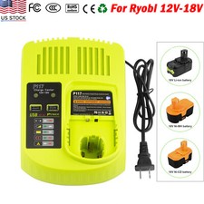 Rapid Charger P117 For RYOBI P108 18V One Plus High Capacity Lithium-ion Battery