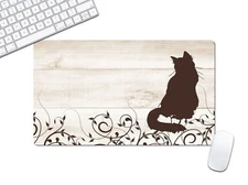 Large Computer Desk Mat, NEW Cat Keyboard Mat Multiple Sizes - DMAT15