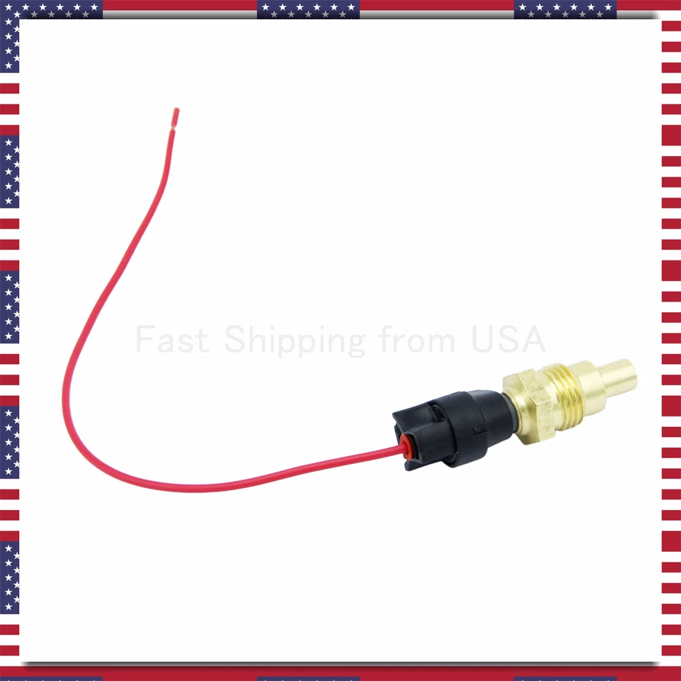 Coolant Temperature Sender Sensor w/ Plug For Toyota 4RUNNER SUPRA LEXUS GS300 Foto 4 de 4