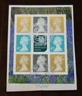GB 2004 Stamp Pane, RHS, Royal Horticultural Society,  on Piece, Used ex FDC