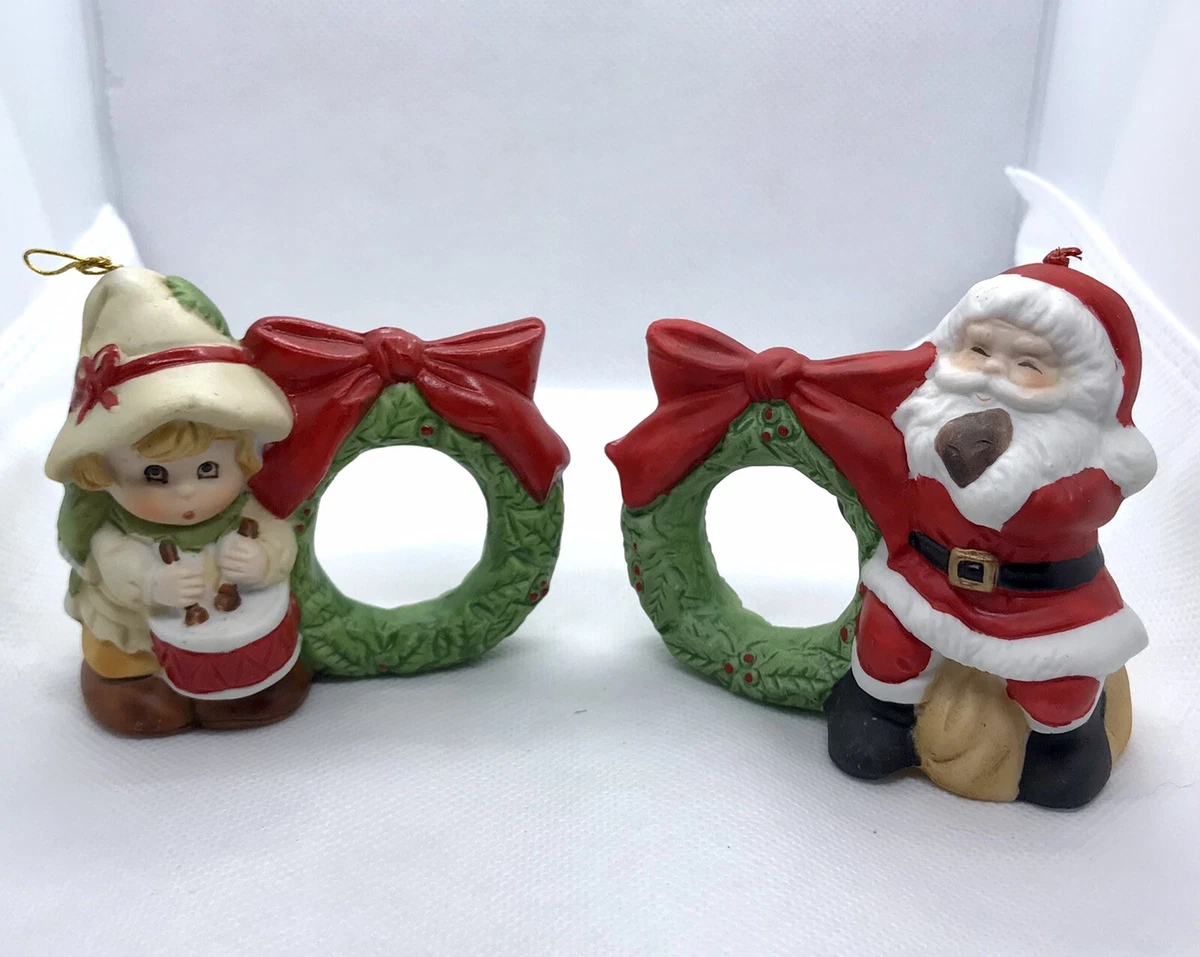Vintage christmas 2024 napkin rings