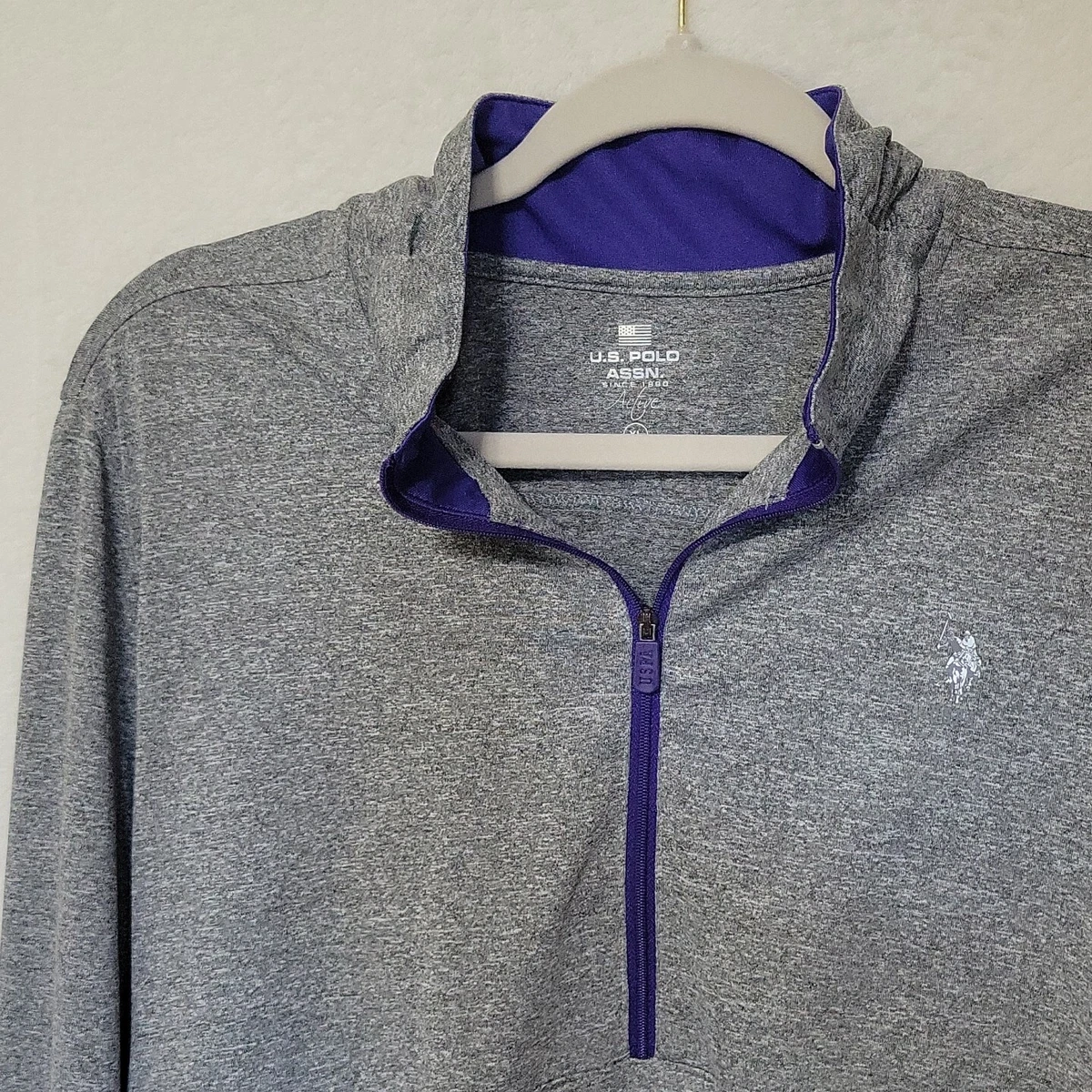 Us polo top half sleeve jacket