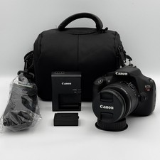 Canon EOS Rebel T5 / 1200D DSLR Camera Bundle 18-55mm Lens + Charger & Bag