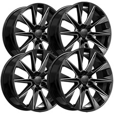 Set Of 4 Oe Revolution C-14 22x9 6x5.5 28mm Blackmilled Wheels Rims Set Of 4 Oe Revolution C-14 22x9 6x5.5 28mm Blackmilled Wheels Rims