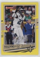 2020 Panini Donruss Dollar Tree Press Proof Yellow Malcolm Jenkins #206 2k3