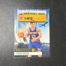 2024-25 Panini NBA Hoops Arriving Now Tyler Kolek New York Knicks #13 Card