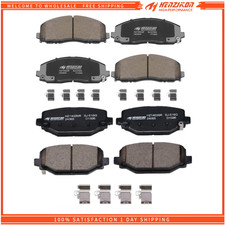 for Chrysler Town and Country Dodge Journey Dual Piston Front Rear Brake Pads