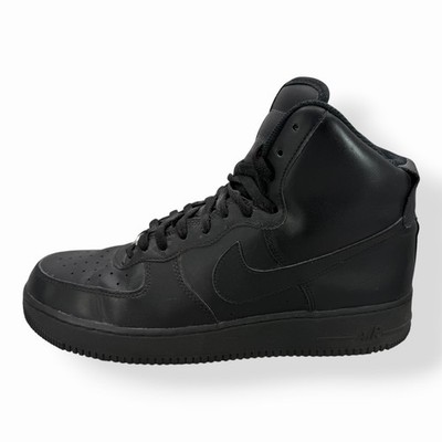 Nike Air Force 1 High Top AF1 Triple Black 315121-032 Shoes Men Size 12 EUC