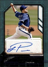 2021 Panini Chronicles #PA-JP Joe Palumbo Playbook Autographs Blue #/50