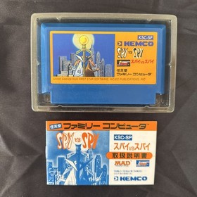 Spy VS Spy SPY VS SPY with box instruction manual FC Famicom collection item
