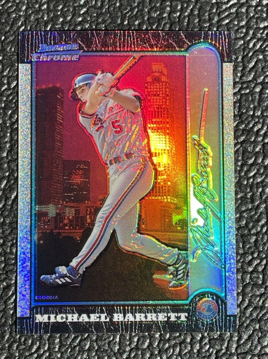 Michael Barrett Montreal Expos Baseball Sports Trading Cards