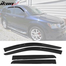 Fits 09-20 Dodge Journey Window Visors Acrylic Sun Guard Rain Deflector 4Pc Set