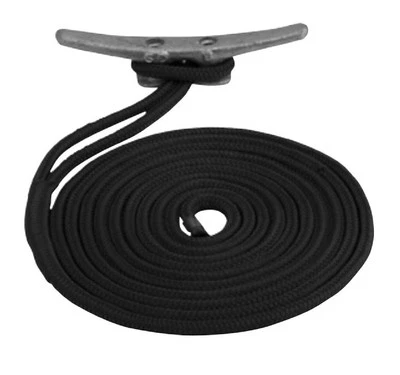SEA DOG DOUBLE BRAIDED NYLON DOCK LINE- 302116020BK-1 - Image 1 of 3