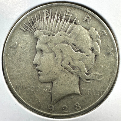 1923 $1 Silver Peace Dollar (89563)