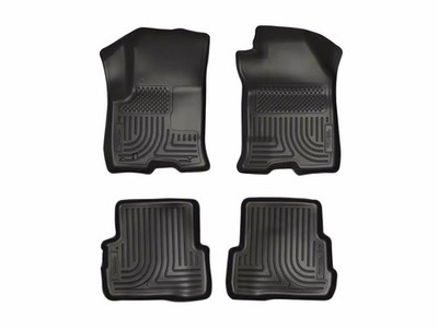 Husky WeatherBeater Front/2nd Row Floor Mats4pc Fits 2008-2011 Focus Black